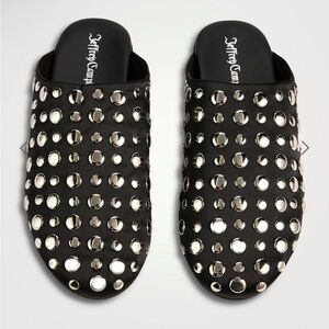 Jeffrey Campbell Gunter Studded Leather Mules